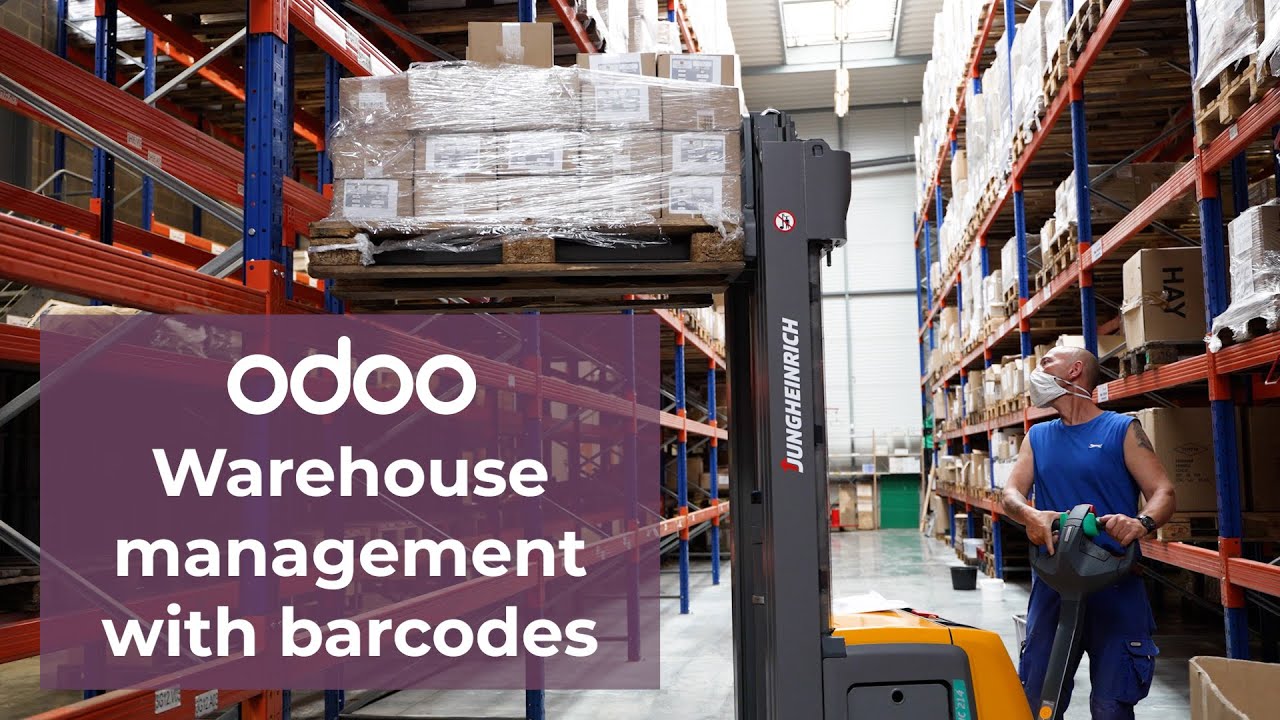 Efficient warehouse management with barcodes - Odoo Inventory | 10/19/2021

From receiving pallets of goods to sending parcels to customers, follow Fabien in his complete walk-through of Odoo's Warehouse ...