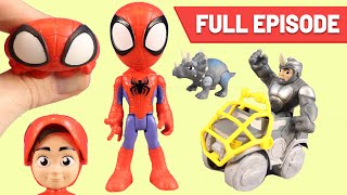 NEW! 👋 Meet Peter Parker AKA Spidey🕷- Spidey And His Amazing Friends | Pretend Play Toys | S1 E1