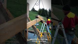 Le secret gravé dans les chalets centenaires du Grand Bornand ...  #renovation #montagne #artisanat