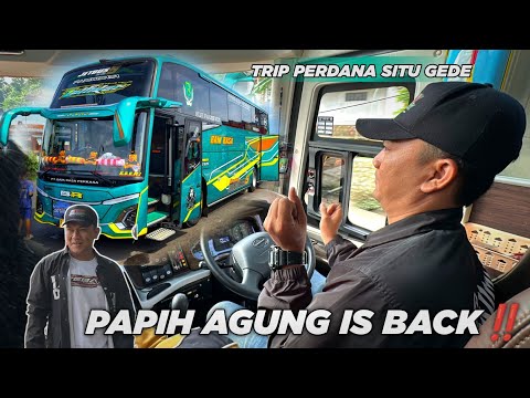 PAPIH AGUNG IS BACK‼️TRIP SITU GEDE NAIK BUS BAIK RASA ZULFIKAR NOSTOP BASURI 9 NOT 😍