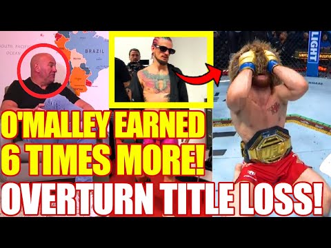 MADNESS! Sean O'Malley WANTS OVERTURNING of UFC 306 title loss against Merab Dvalishvili, Gaethje