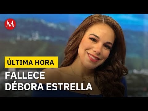 Fallece la conductora Débora Estrella en accidente aéreo en Nuevo León