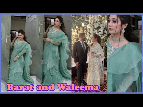 Barat Makeup - Blue Green Sari Styling!!