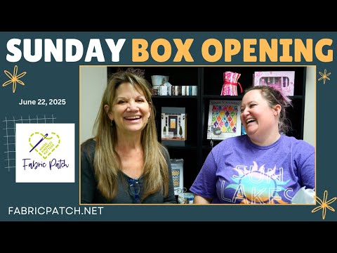 Sunday Box Opening - Many laughs with great friends! Glow in the dark bright florals and a Classic!