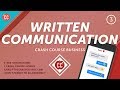 Effective Communication in Professional Writing