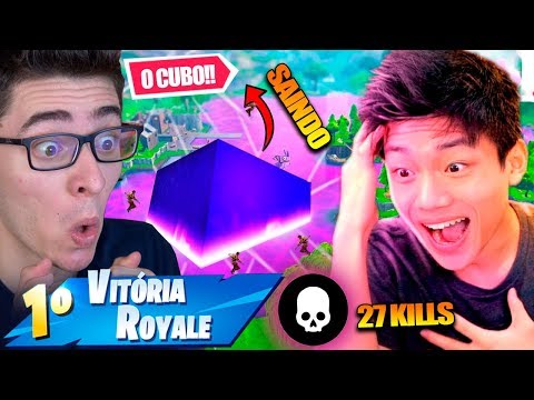 MATAMOS TODO MUNDO QUE FOI VISITAR O CUBO!! FORTNITE: BATTLE ROYALE *FLAKES POWER
