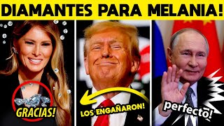 DIAMANTES RUSOS PARA MELANIA! TRUMP TRAICIONA AL G7. FARSA DE RESTRICCIONES