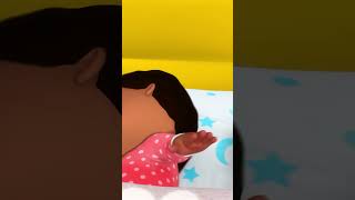 Ten in the Bed Song! 🛏️ Babies Roll Over One by One 🎵 #Shorts #Viral #Kidscartoons