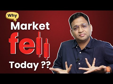 Why Stock Market Fell Today ??  आज शेयर बाज़ार में गिरावट क्यों आई ?? #VBMarkets