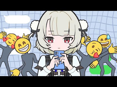 お返事まだカナ💦❓おじさん構文😁❗️ / 雨衣