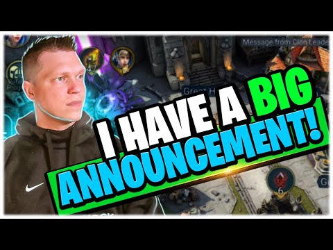 2 BIG THINGS I want to tell you about! | RAID Shadow Legends