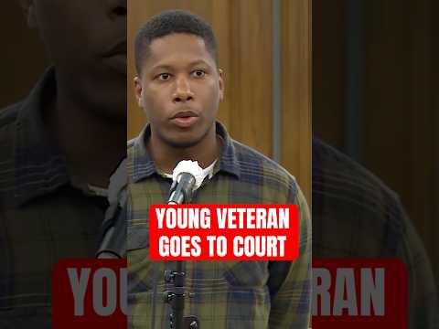 Young Veteran Goes To Court