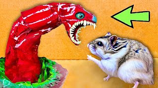 🐹 Hamster Escape: Monster Maze - Cute Hamster pets Maze #hamsterescape #mazediytraps
