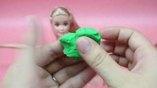 fixing dolls nedd help- doll dress DIY tutorial #diyminiatureideas #barbidollmakeover #barbiedolls