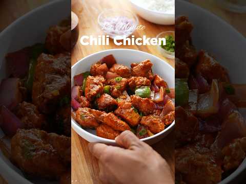Chili Chicken in just 15-minutes #shorts