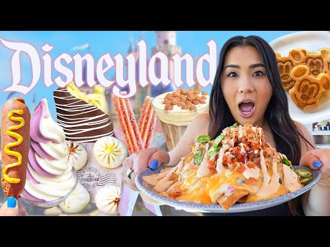 What I Eat In A Day At Disneyland!! *Trying New Summer Foods!