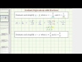 Common Factors and Fraction Operations