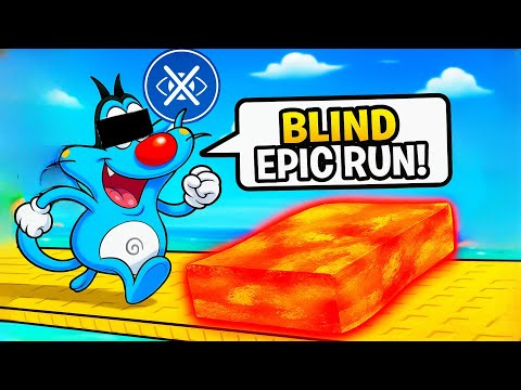 OGGY PLAYING CURSED OBBY CHALLENGE IN ROBLOX