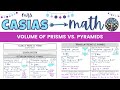 Calculating Volume: Prisms vs. Pyramids