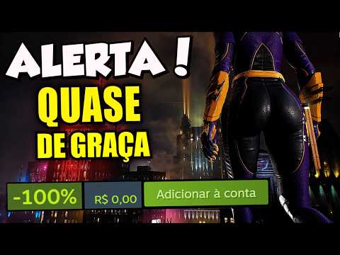 ALERTA ⚠️- Jogo de R$404 por R$20,22 e Gotham Knights quase de GRAÇA! ABSURDO!!