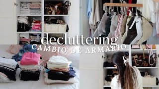 CAMBIO de ARMARIO invierno 2025⚡️ decluttering, limpieza y organización | Museecoco