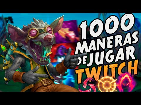 ¡EL ENEMIGO FLIPA y LOS ALIADOS FLAMEAN! Las 1000 MANERAS de JUGAR TWITCH SUPPORT AP😈