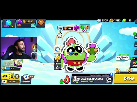 CUMARTESİ AKŞAM YAYINI GEL BRAWL STARS GİRELİM 😎