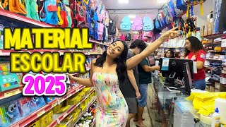 COMPRANDO MATERIAIS ESCOLARES DO GAEL 2025