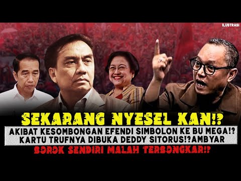 KUAPOK❗AKIBAT KESOMBONGAN EFFENDI SIMBOLON KE BU MEGA💥❓“KARTU TRUF”NYA DIBUKA DEDDY SITORUS😆❓