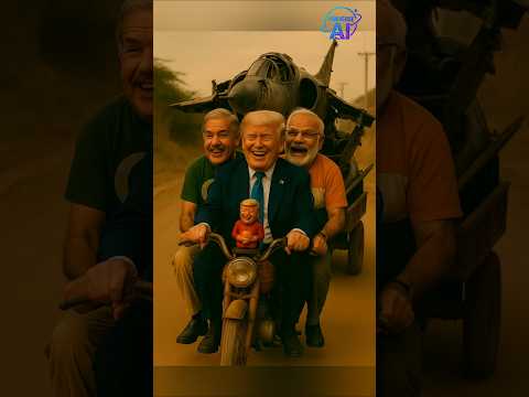 Indian PM Modi vs Pakistani PM Shahbaz vs Donald Trump's #india #pakistan #pakindiawar #trump #modi
