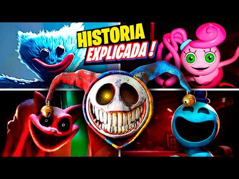 POPPY PLAYTIME TODA LA HISTORIA EXPLICADA ! - CAPITULO 1 AL 5