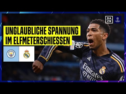 Ultimativer Showdown bis zur letzten Sekunde: Man City - Real Madrid | UEFA Champions League | DAZN