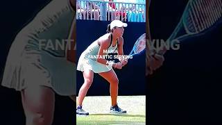 TATJANA MARIA FANTASTIC SERVING ACE #shorts