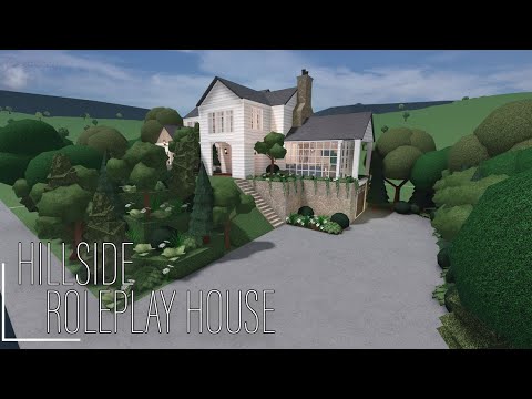 Bloxburg | Hillside Roleplay House | 161k | Speed Build