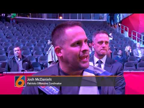 Josh McDaniels Interview At Super Bowl Opening Night