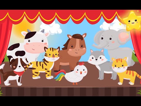 Угадай, кто издаёт этот звук? Учим звуки животных для детей