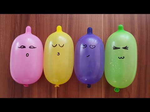 Slime with Funny Balloons ! Making Slime ! ASMR Video ! Part 467