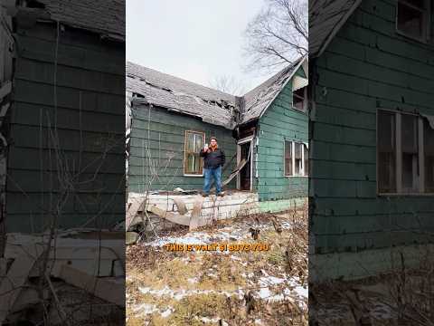 $1 House in Detroit, Michigan