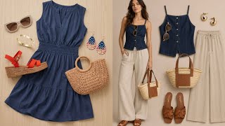 65+ Mejores ideas de outfits para Verano Minimalista y Ligeros / Outfits Junio 2026✨️