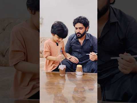 Shanu nay sikhaya juice kaisy petay hain 😂 #funny #comedy #youtubeshorts #trending #shorts