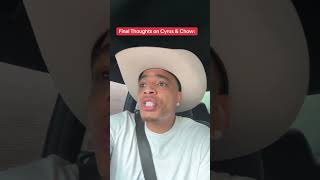 Final thoughts on Cyrus & Chow #liberal #conservative