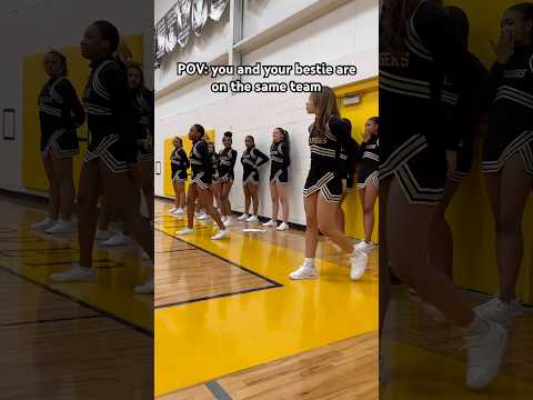 What’s your best friends name?👯‍♀️ #trending #cheerleading #cheerleader #tumbling #highschoolsports