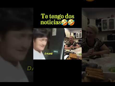 Te tengo dos noticias😂😂 #humor #comedia #shorts