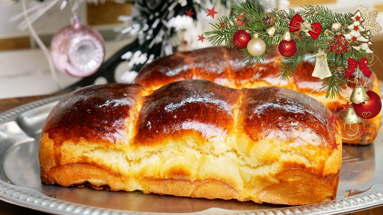 Булочка БРИОШЬ - Такие булки пекут на Рождество и на Пасху