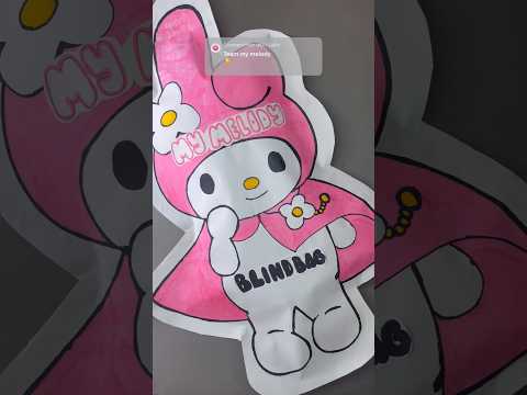 My melody Blind Bag! #squishy #blindbag #papersquishy #unboxing #youtubeshorts  #asmr #sanrio