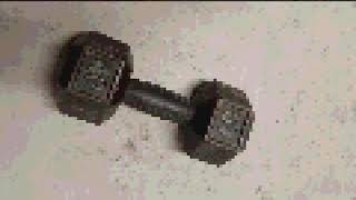 REAL OR MINECRAFT 40 LB PINCH DUMBBELL LIFT??? #aivideo #fake #armwrestling #reality