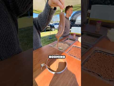 Mobile chocolate covered bananas business idea 💡 #shorts #trending #businessidea