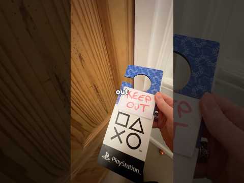 KEEP OUT IM GAMING ON MY XBOX
