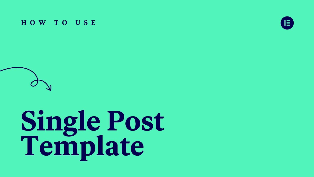 How to Create a Single Post Template With Elementor Theme Builder - Sites on WordPress
