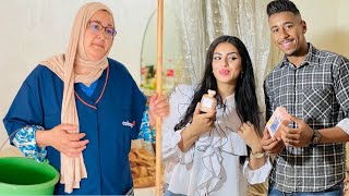 فيلم قصير : هي خدامة فالديور ولاكن ولدها بزناز و بنتها خارجا طريق😭😱